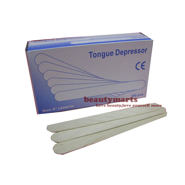 Dis' Wooden Tongue Depressor / Waxing Spatula (100pcs/box)